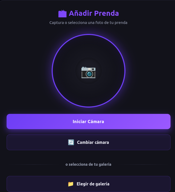 Añadir prenda